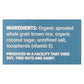 One Degree Organic Sprouted Brown Rice Cereal, 6-Pack