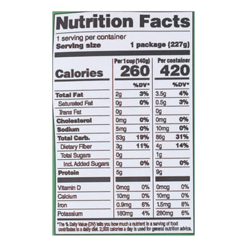 Lotus Foods - Rice Brn Jas Pouch - Case Of 6-8 Oz