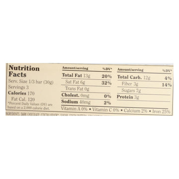 Chocolove Almond Sea Salt 70% Dark Chocolate, 12 Pack