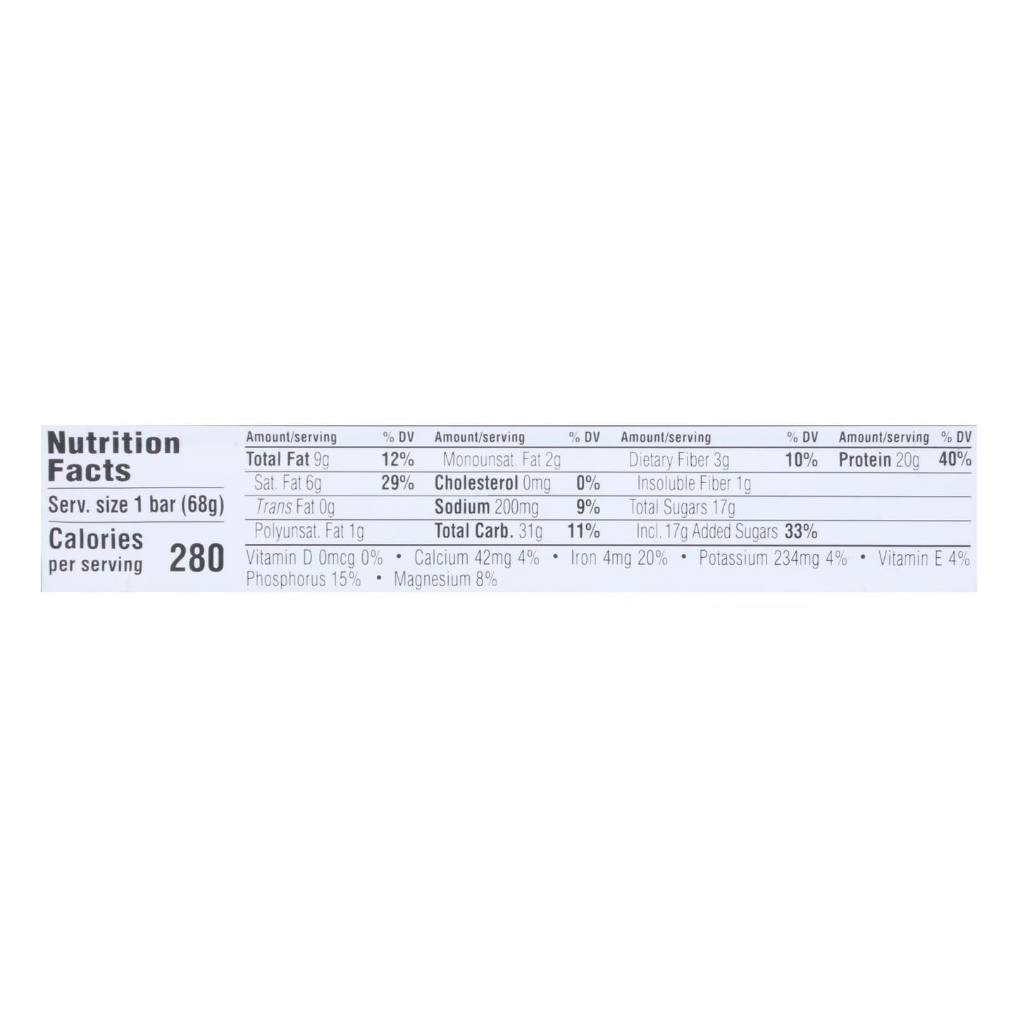 Clif Bar Builder Bar - Chocolate Mint - Case of 12 - 2.4 oz