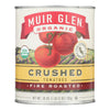 Muir Glen Fire Roasted Crushed Tomato, 12 Pack, 28 Oz Each