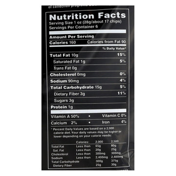 Terra Sweet Potato Chips Sea Salt - 12 Pack, 5 oz Each