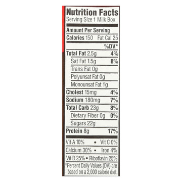 Horizon Lowfat Chocolate Milk  - 1 Each - 12/8 FZ