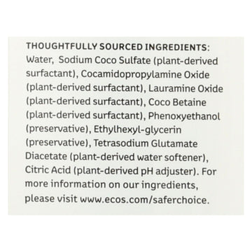 Eco Dishmate Free & Clear - 6 Pack, 25 fl oz Each