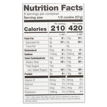Lenny & Larry's Choc Chip Complete Cookie 4oz, 12-Pack