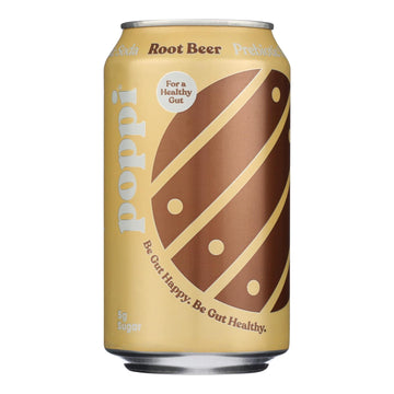 Poppi - Soda Root Beer Prebiotic - Case Of 12-12 Fz