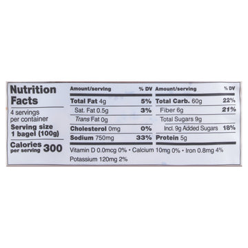 Schar - Bagel Everything - CS of 4-14.1 OZ