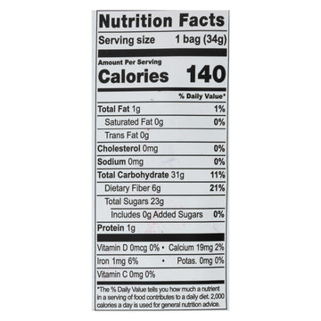 Natierra Organic Freeze-Dried Blueberries, 1.2 Oz, 12-Pack