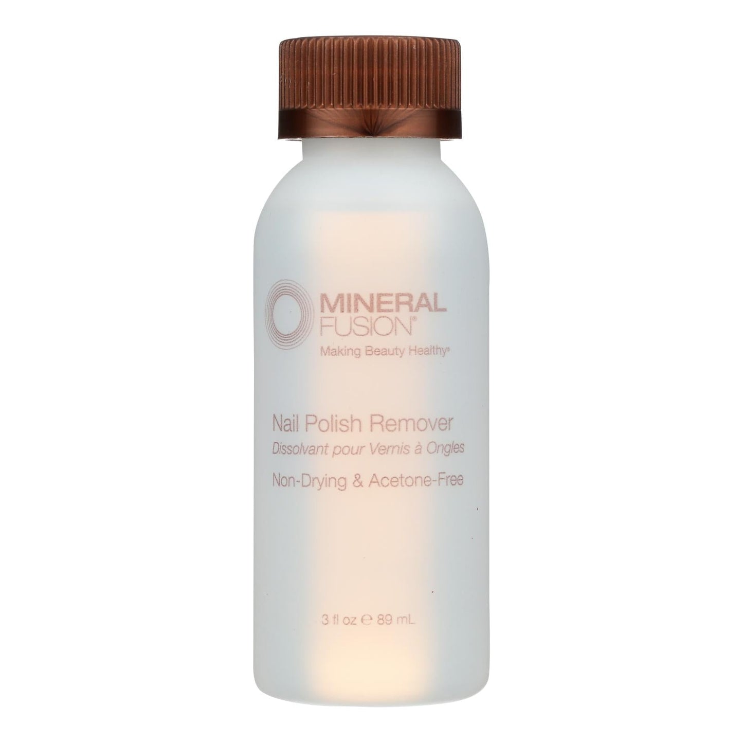 Mineral Fusion - Polish Remover Nail Mini - 1 Each-3 Fz