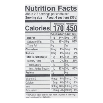 Alter Eco Organic Dark Quinoa Chocolate Bar, 2.82oz, 12-Pack