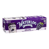 Waterloo - Sparkling Water Grape - Case of 2 - 12/12 FZ