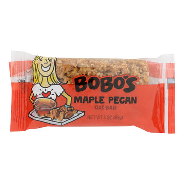Bobo's Maple Pecan Oat Bars, Gluten-Free, 3oz, Pack of 12