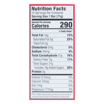 Bobo's PB&J Oat Bars, 12-Pack, 2.5 OZ Each