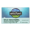 Wild Planet Mackerel in Olive Oil - 12 Pack, 4.375 Oz Each