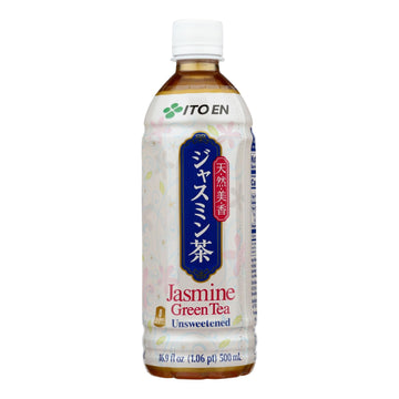 Ito En Unsweetened Jasmine Green Tea - 12 Pack, 16.9oz