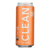 Clean Cause - Yrba Mte Peach Clean - Case Of 12 - 16 Fz
