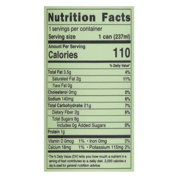 Pop & Bottle - Grn/tea Matcha Latte - Case Of 12-8 Fz