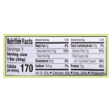 Mezcla - Bar Italian Pistach Choc - CS of 12-1.4 OZ