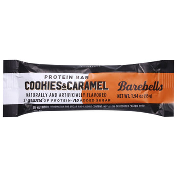 Barebells - Protein Bar Ckies Caramel - CS of 12-1.94 OZ