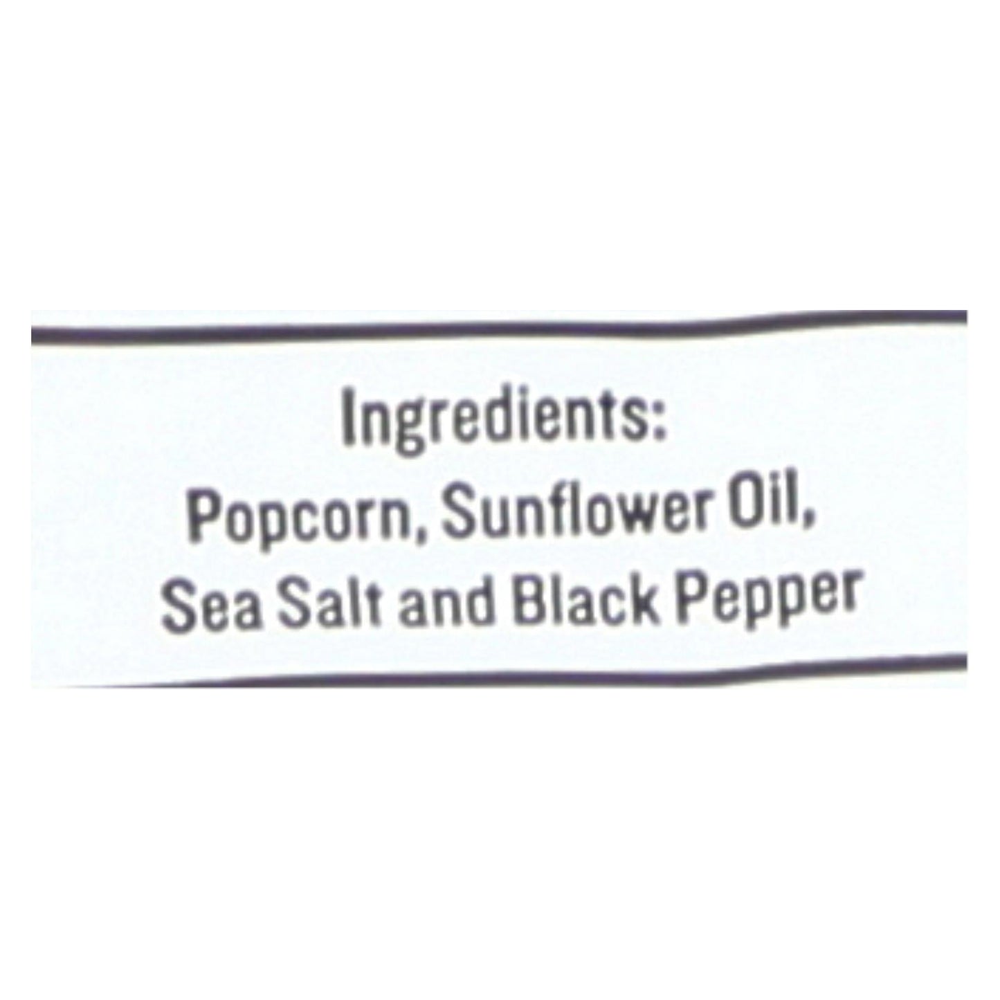 Skinnypop Sea Salt & Black Pepper Popcorn, 12 Pack, 4.4 Oz