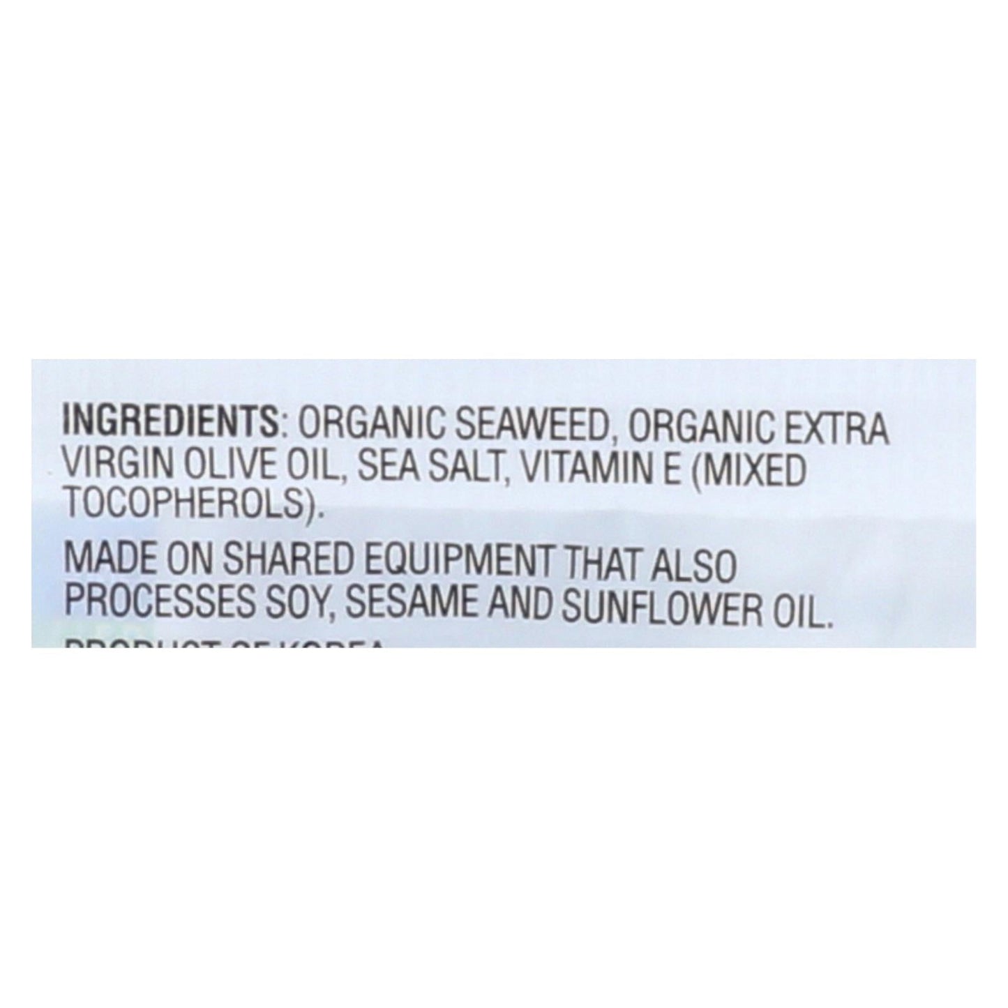 Gimme Organic Seaweed Snacks, EVOO, 8 Pack, .17 oz Each
