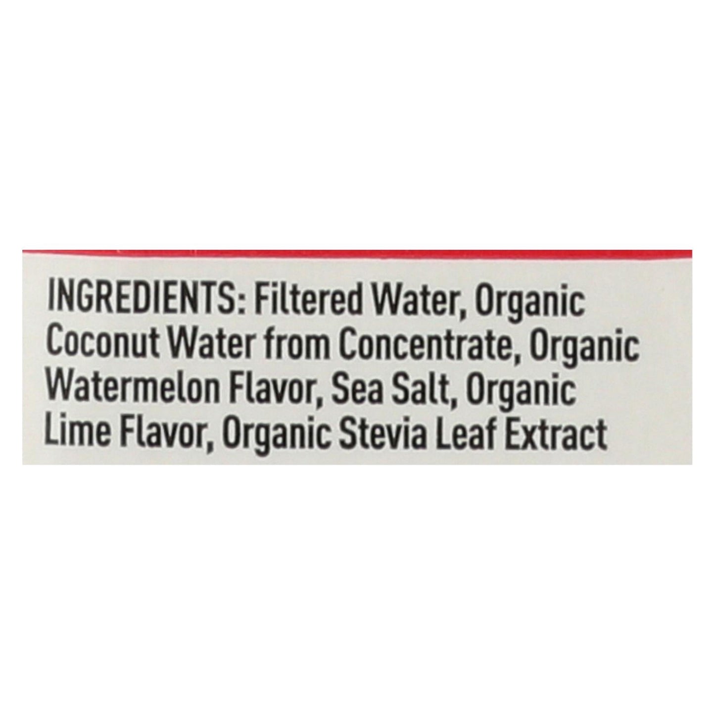 Nooma Organic Electrolyte Drink, Watermelon Lime, 12 Pack