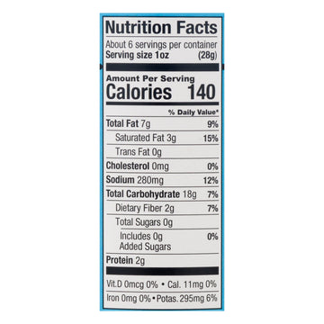 Good Crisp Co. Potato Crisps Salt/Vinegar Case, 8 x 5.6 Oz
