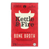 Kettle & Fire Chipotle Beef Bone Broth, 6 Pack, 16.9 Oz