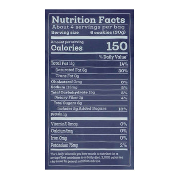 Siete - Cookie Mexican Shortbread - Case Of 10-4.5 Oz
