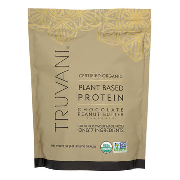 Truvani Peanut Butter Chocolate Protein Powder 25.75 Oz