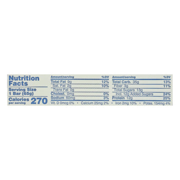 Gomacro - Bars Oatmeal Cchip - Case Of 12 - 2.3 Oz