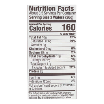Crispy Dark Chocolate Sea Salt Wafers - 6 Pack