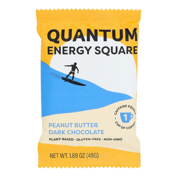 Quantum Energy Bars - Peanut Butter Dark Choc - 8 Pack