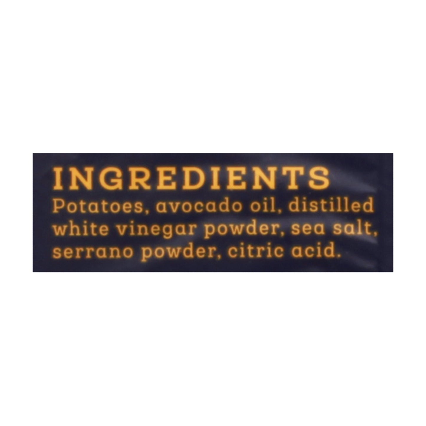 Siete - Ktl/chp Srano Sea Salt Vinegar - Case Of 6-5.5 Oz