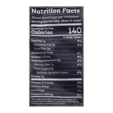 Siete - Kettle Chip Queso - Case Of 6-5.5 Oz