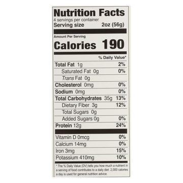 Organic Red Lentil Penne - Case of 6 - 8 Oz