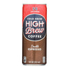High Brew Double Espresso Coffee, 8 Oz, Case of 12