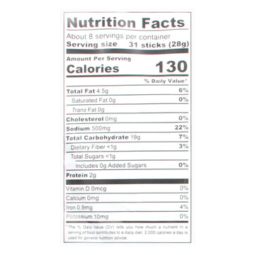 Pop Daddy - Pretzel Sticks Yllw Mstrd - CS of 12-7.5 OZ