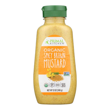 Primal Kitchen - Mustard Spicy Brown - Case Of 6-12 Oz