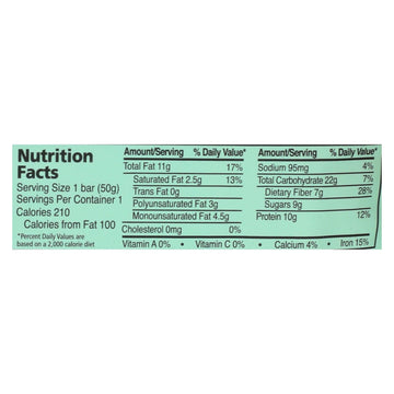 Zing Dark Chocolate Mint Bars, Nut-Free, 12 Pack