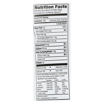 Way Better Sweet Potato Tortilla Chips, 5.5oz (12-Pack)