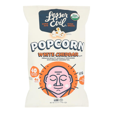Lesser Evil - Popcorn No Chs Chsiness - Case Of 12-4.6 Oz