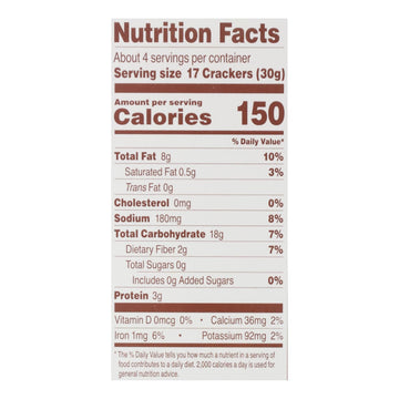 Simple Mills Rosemary Sea Salt Almond Crackers, 6-Pack