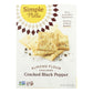 Simple Mills Black Pepper Almond Flour, 6-Pack, 4.25 Oz