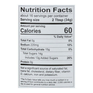 Rib Rack BBQ Sauce - Original - Case of 6 - 19 oz.