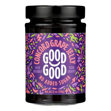 Good Good - Jelly Concrd Grpe No Sugar - Case Of 6-12 Oz