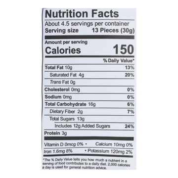Unreal Dark Chocolate Peanut Gems  - Case of 6 - 5 OZ