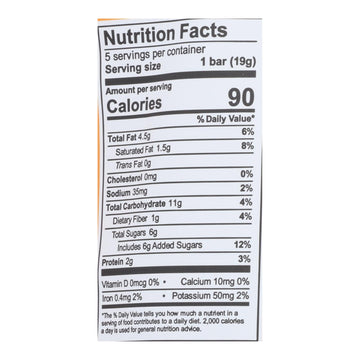Unreal Caramel Peanut Nougat Bars - 6 Pack (3.4 OZ)