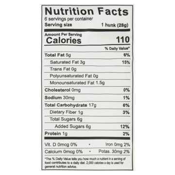 Heavenly Hunks Oatmeal White Choc Cookies 6-Pack 6oz