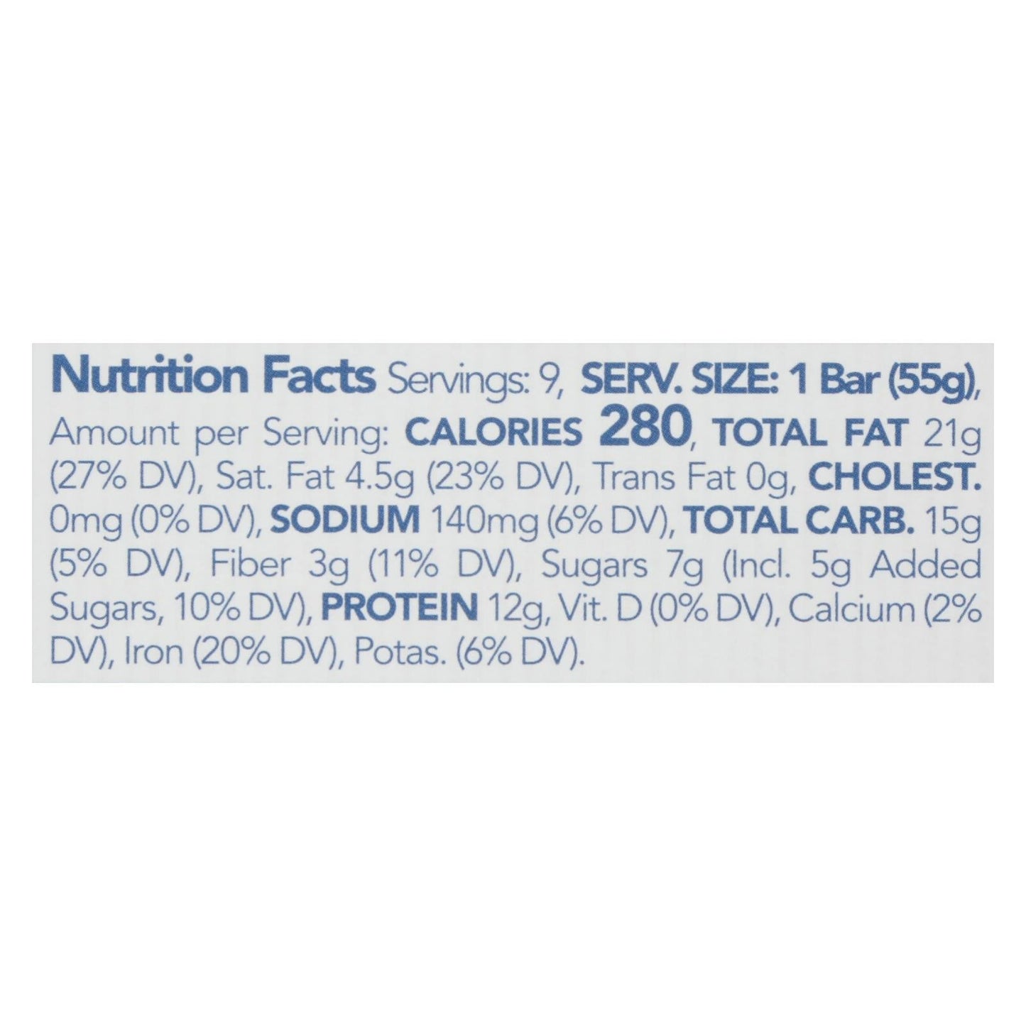 88 Acres Dark Chocolate Brownie Protein Bars (9-Pack)
